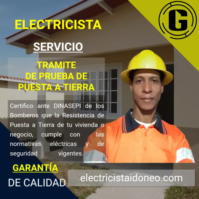 Tramite Puesta a Tierra